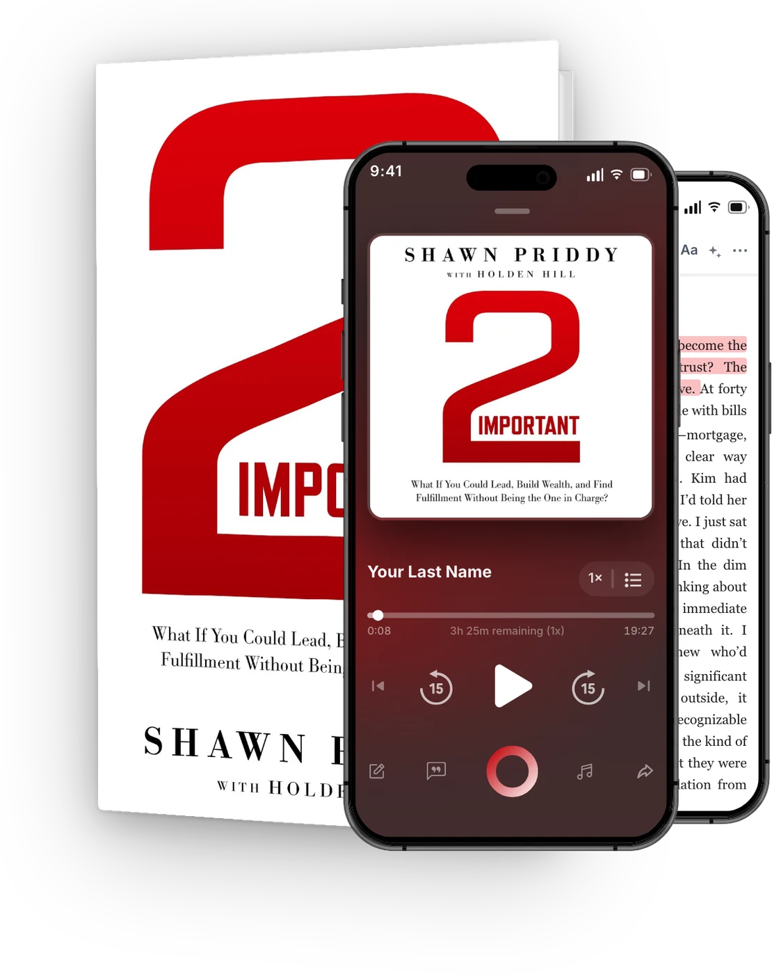 2 Important in print, audiobook and ebook