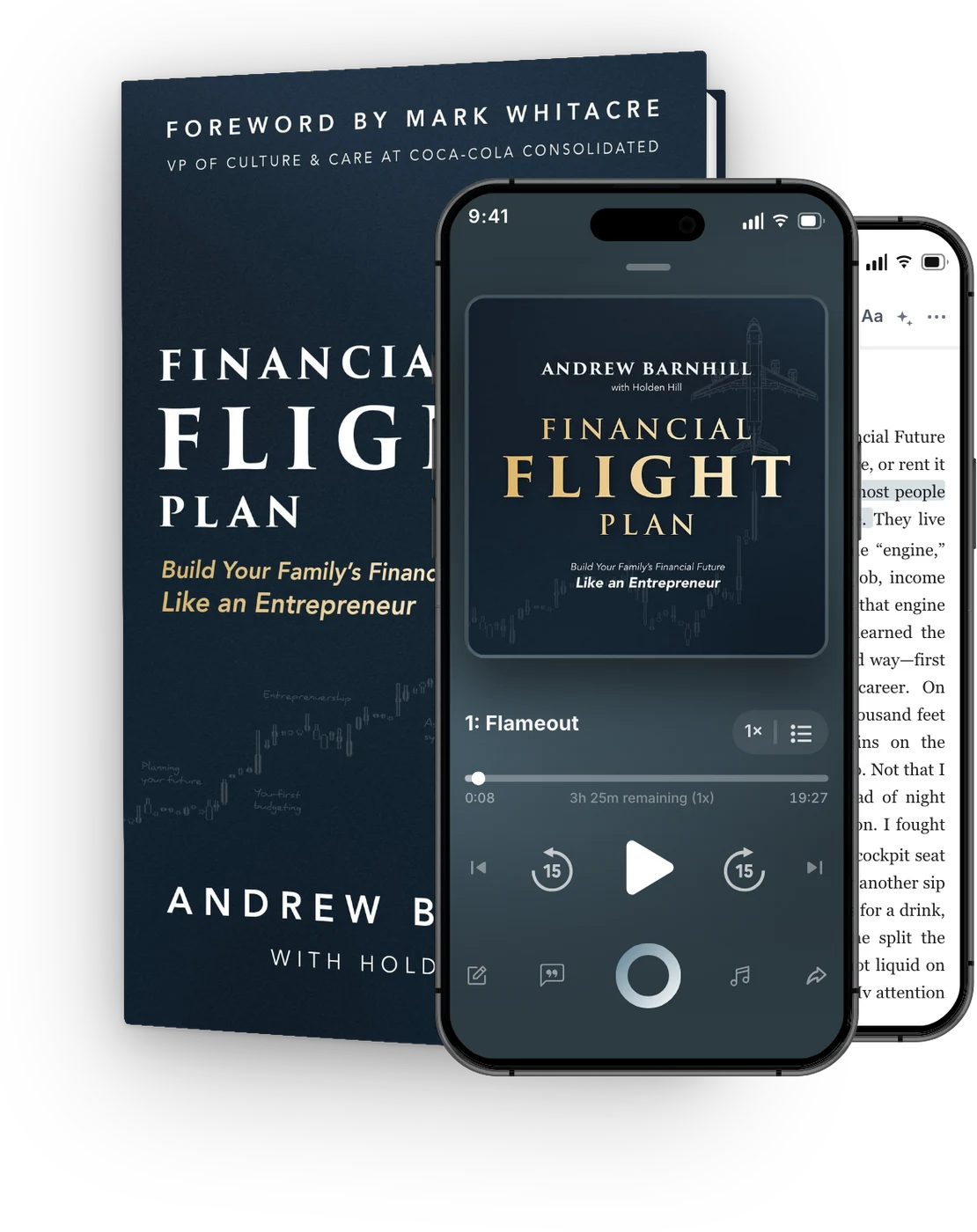 Financial Flight Plan in print, audiobook and ebook