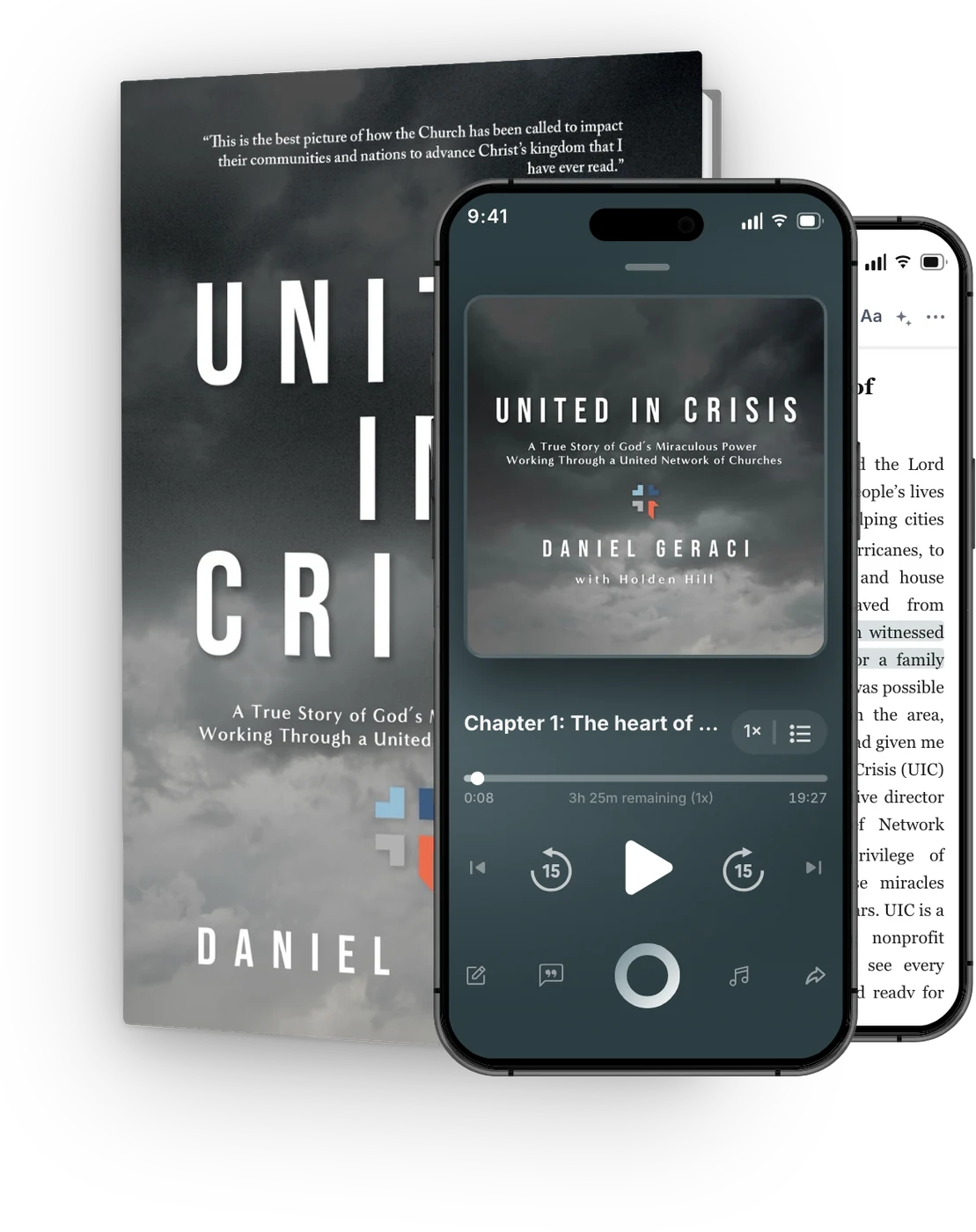 United in Crisis in print, audiobook and ebook